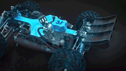 汽车CG动画―两冲程发动机的功能和原理
